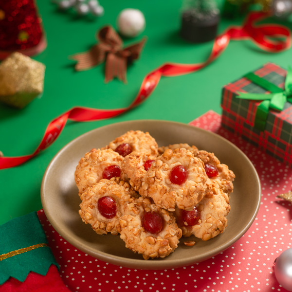 Cherry Nut Cookies
